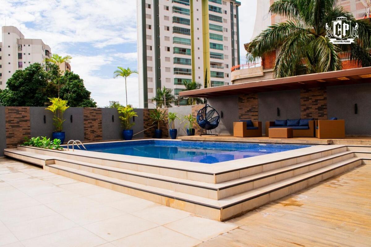 Elegancia & Conforto Flat Mobiliado Goiânia Kültér fotó
