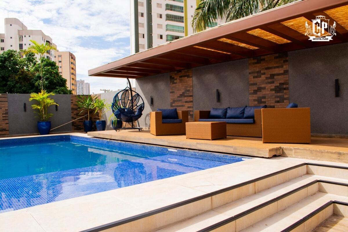 Elegancia & Conforto Flat Mobiliado Goiânia Kültér fotó